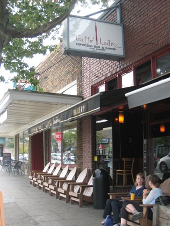 The original Caffe Ladro on Upper Queen Anne hill.