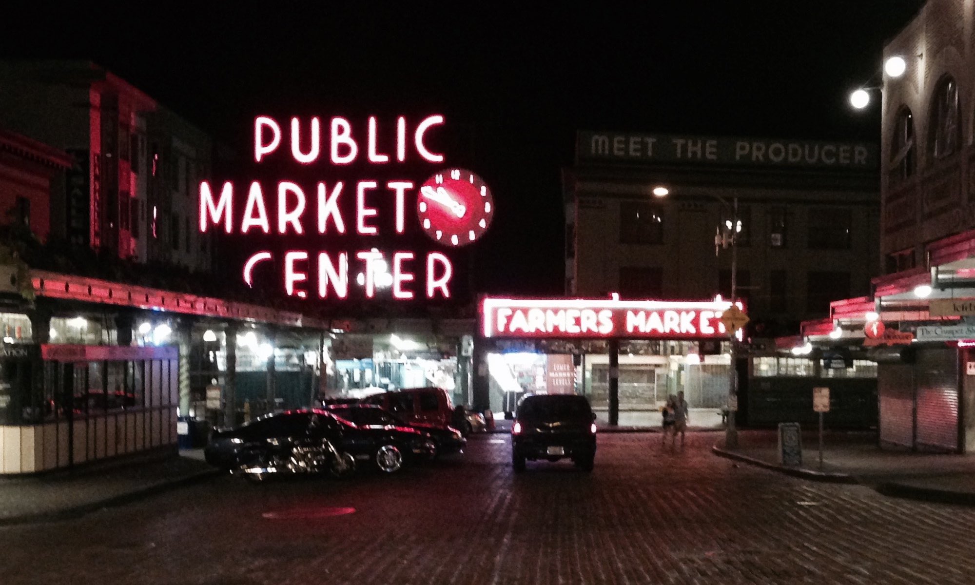 Pike Place Market at Night