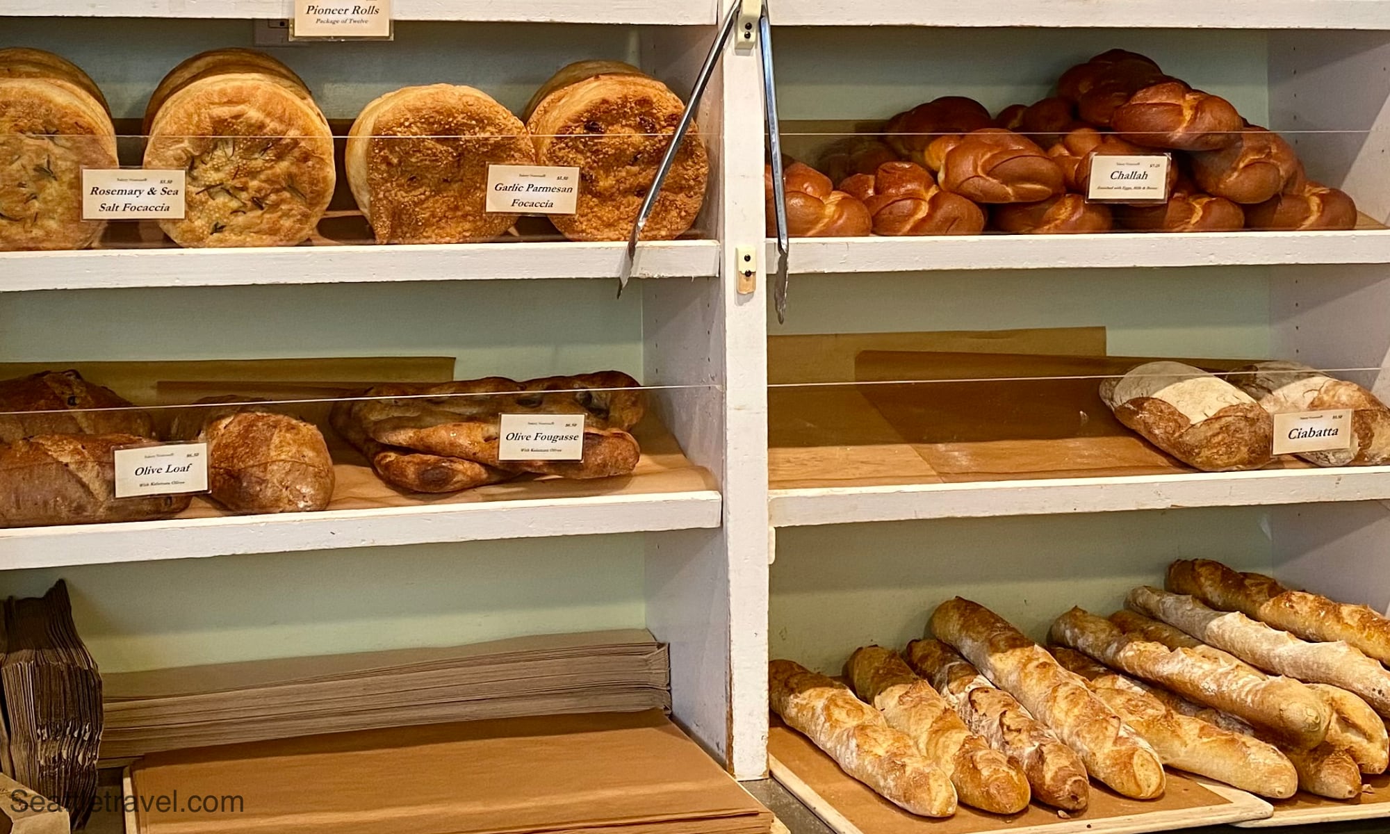 Bakery Nouveau Shelves