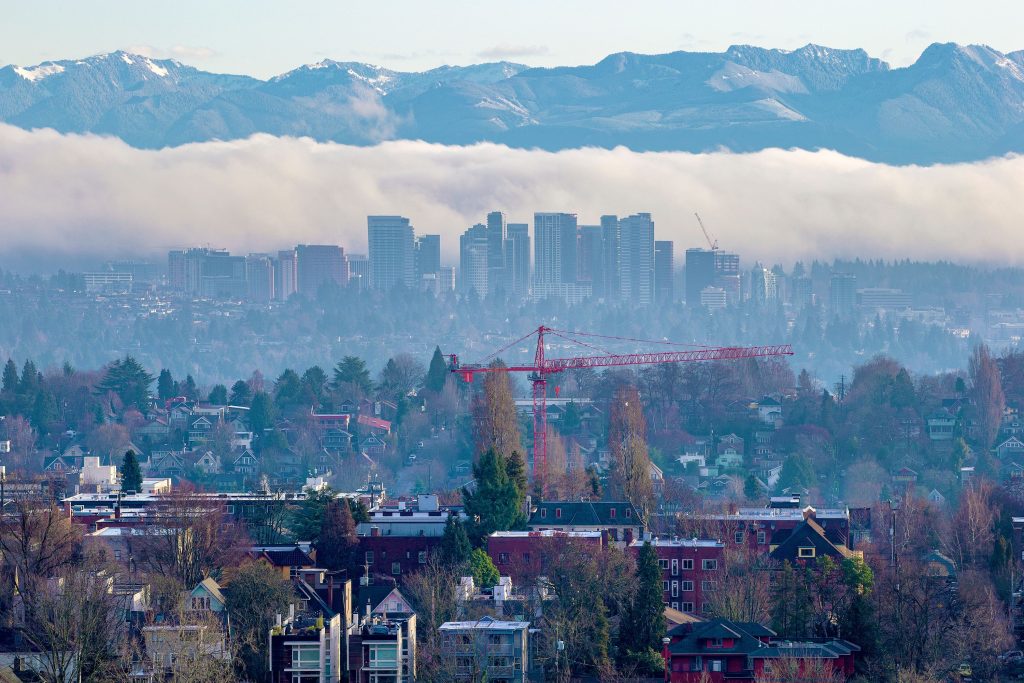 Downtown Bellevue from Seattle