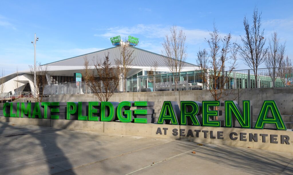 Climate Pledge Arena in Seattle Center