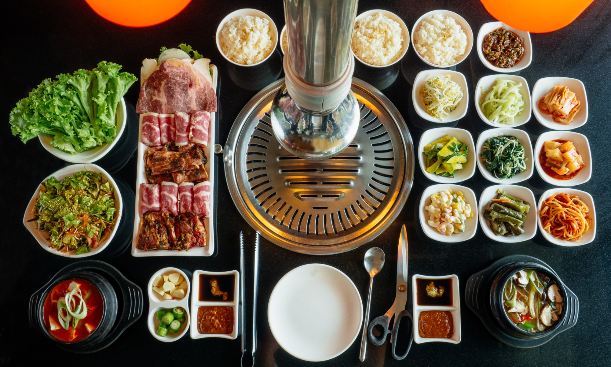 Korean BBQ Set UP