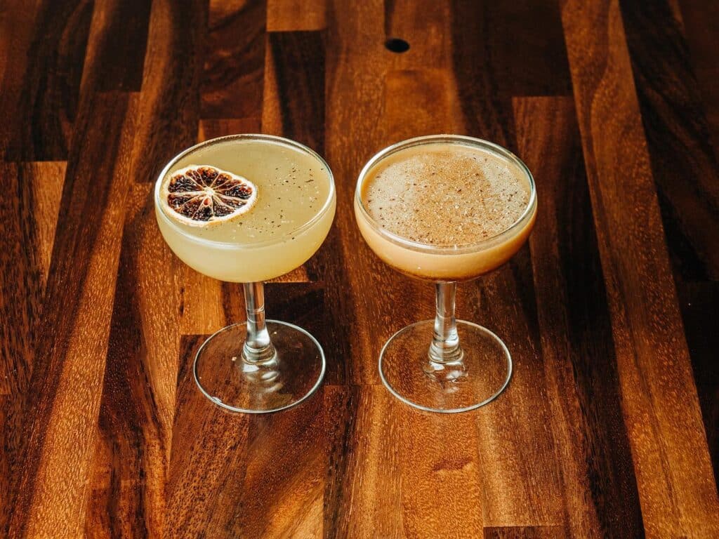 Craft cocktails at Grappa