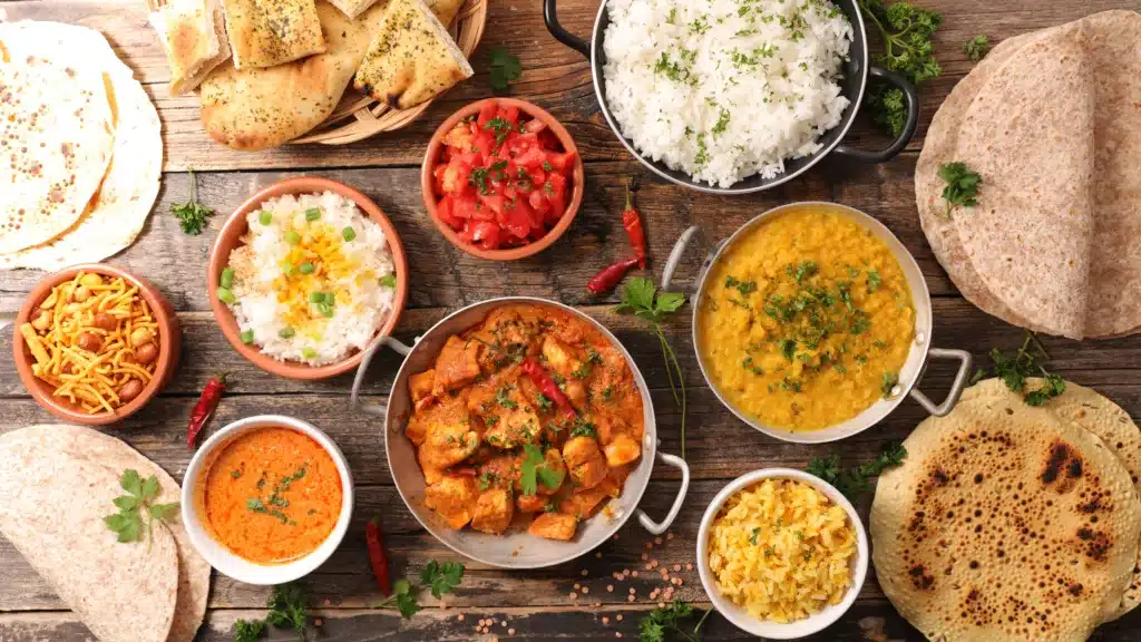 Assorted,Indian,Food