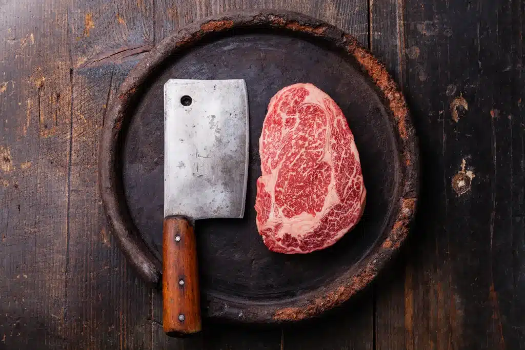 Marbled Steak 