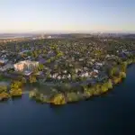 Green Lake Seattle Aerial View