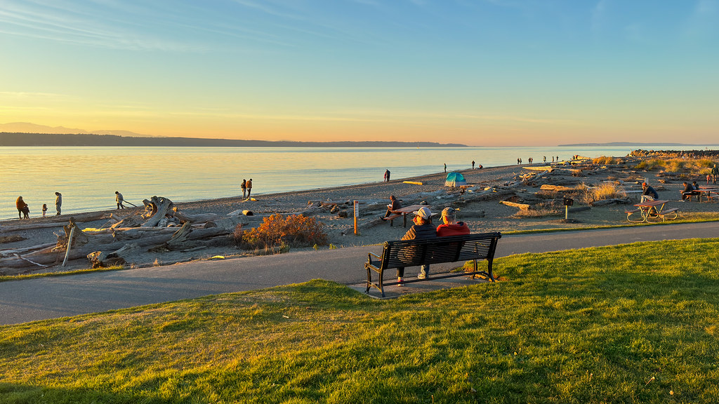Marina Beach Park, Edmonds, Snohomish County, Washington State