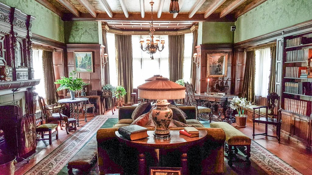 Historic interior of Stan Hywet Hall