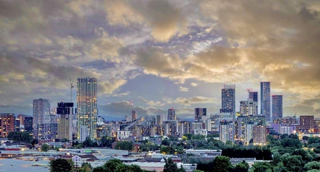 Manchester & Salford Skyline 2020