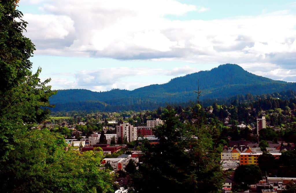 Eugene Oregon > August View