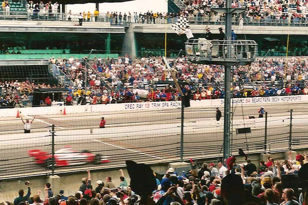 Indianapolis-style race car, illustrative image for Jack Turner's racing era