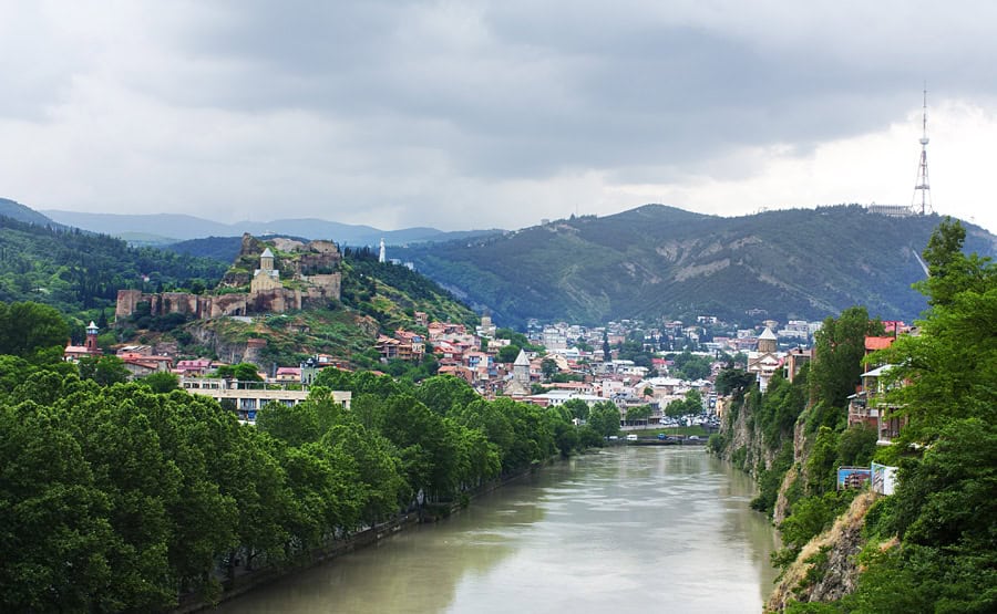 View of Tbilisi, Georgia