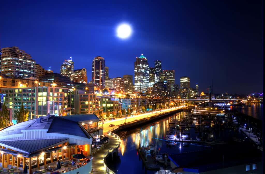 Seattle waterfront, illustrating Jack Turner's hometown