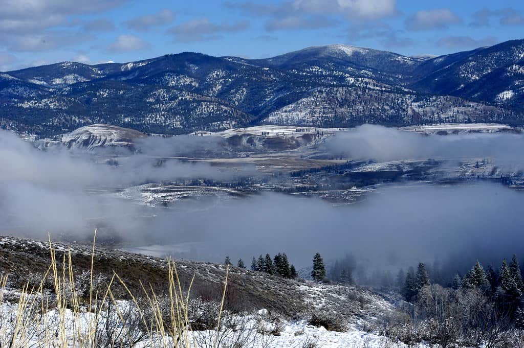 Sun Mountain Lodge Washington view of Methow Valley