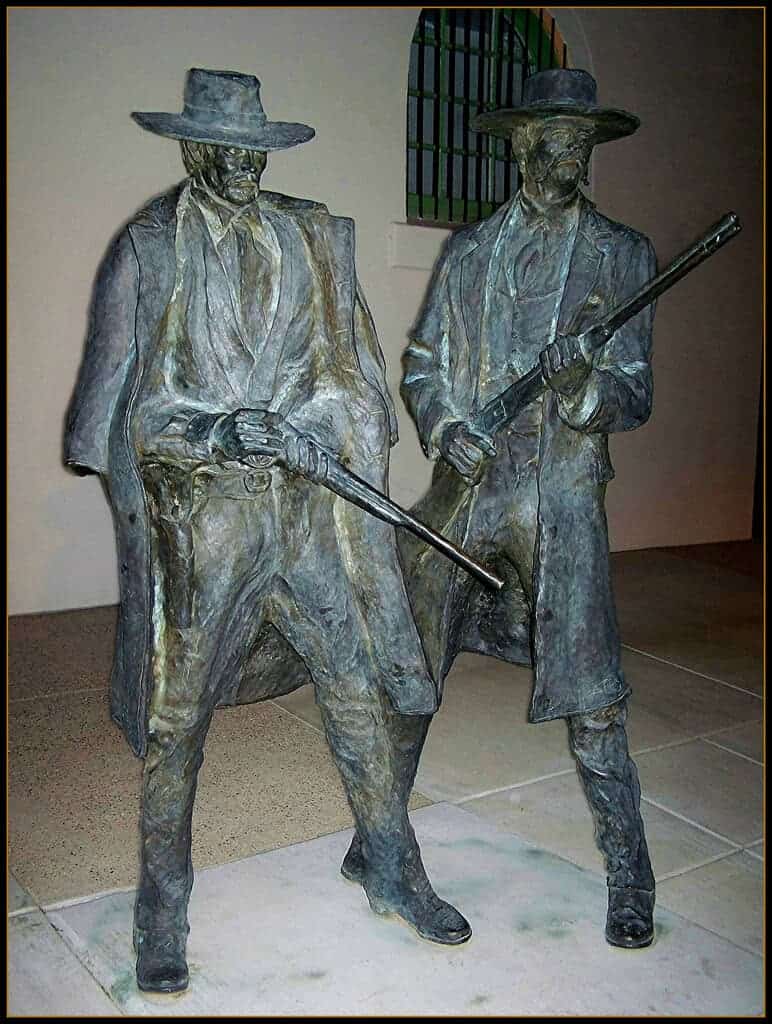 Wyatt Earp & Doc Holliday @ Tucson AZ Station