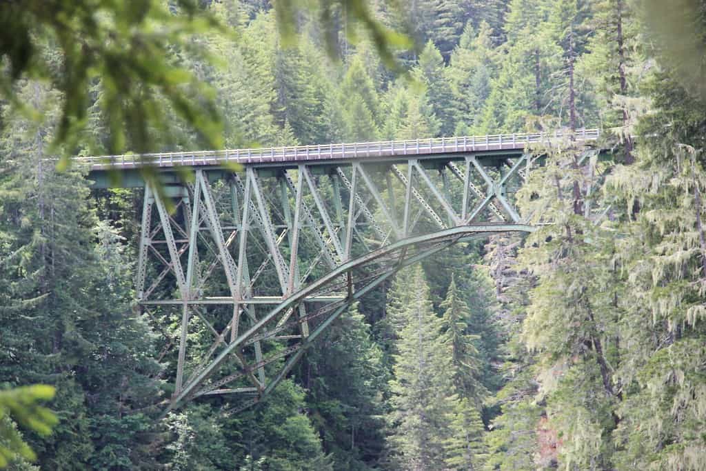High Steel Bridge, Olympic National Forest