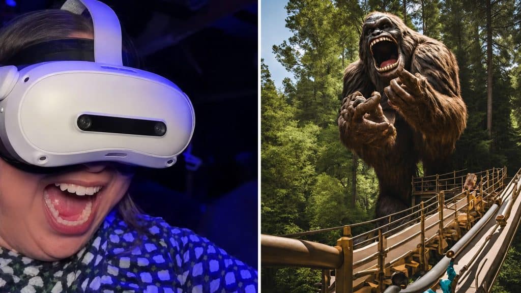 Seattle’s New VR Ride Brings You Face to Face With Bigfoot