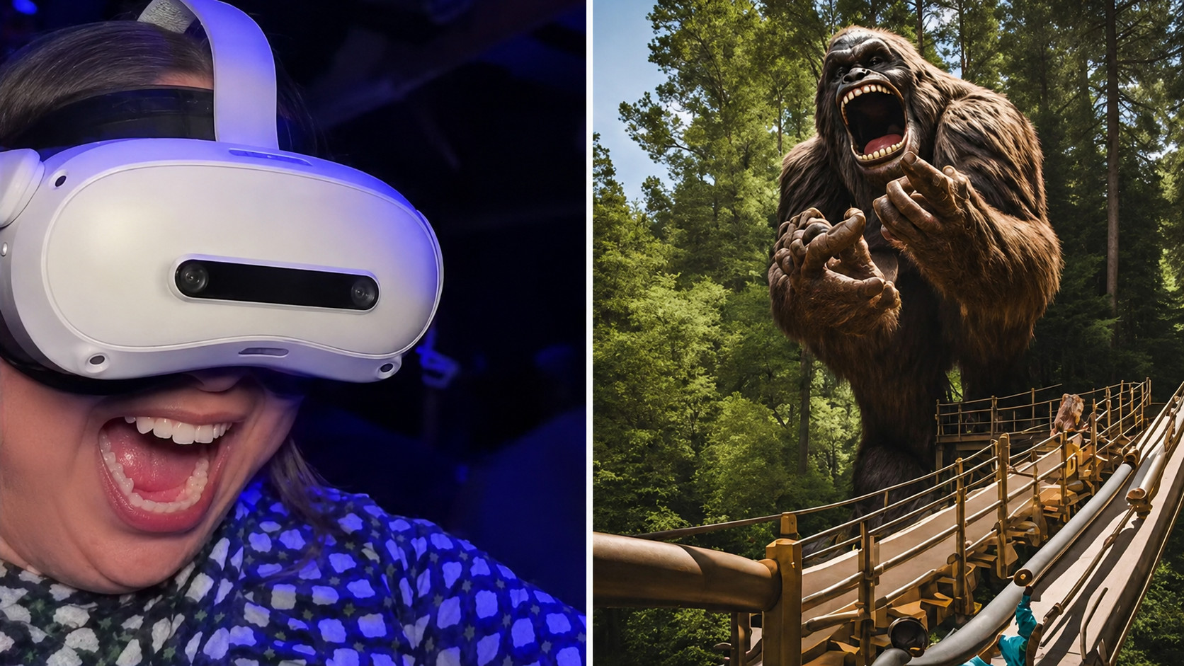Seattle’s New VR Ride Brings You Face to Face With Bigfoot