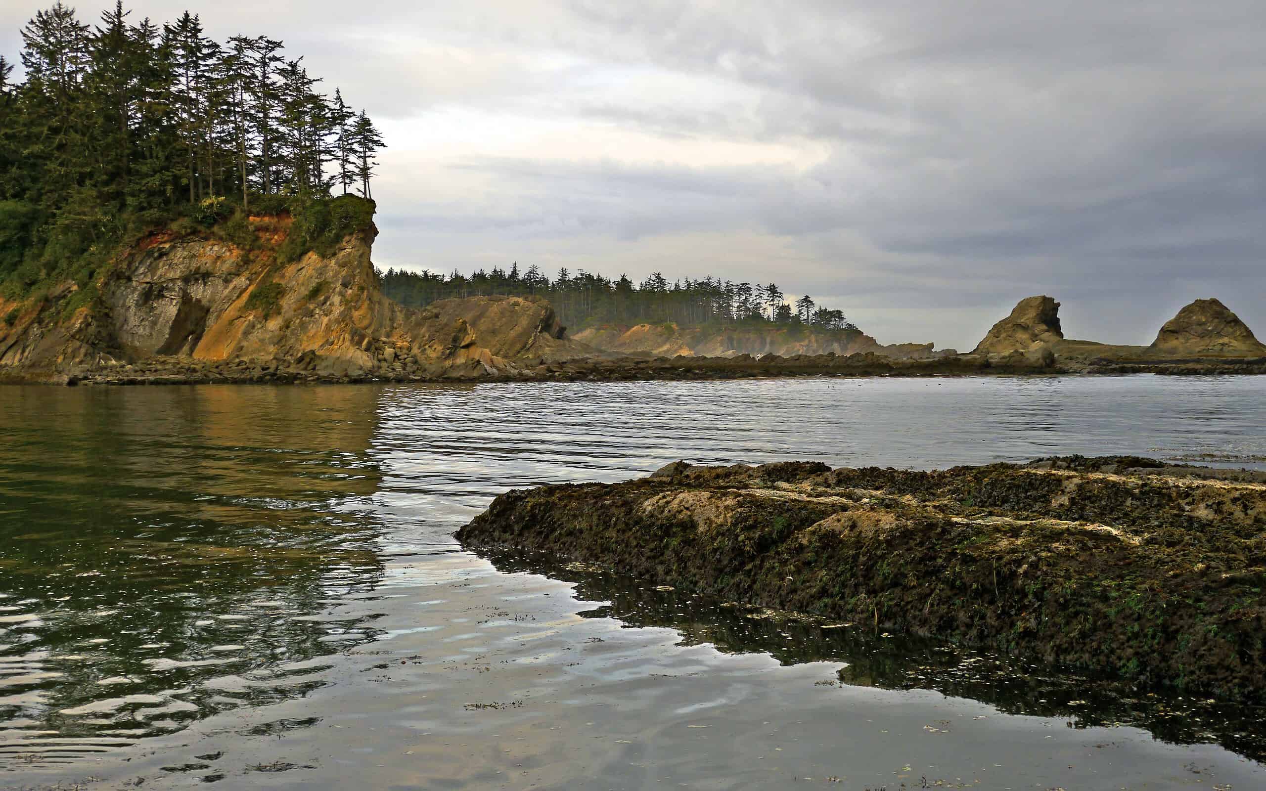 Sunset Bay State Park in Coos County Oregon